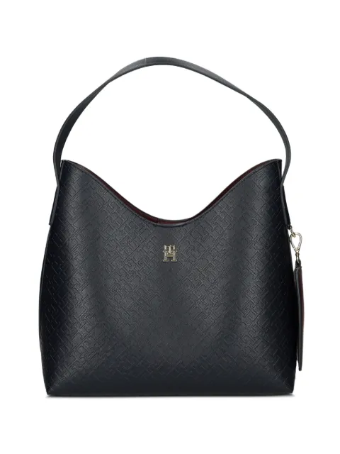 Tommy Hilfiger 엠보스드 모노그램 토트 백