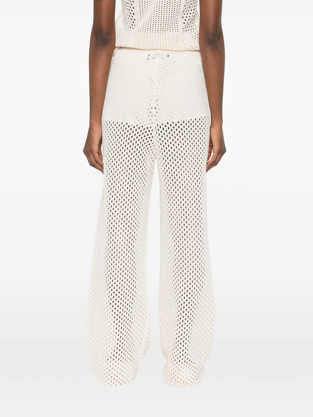 Golden Goose Gehaakte broek Beige