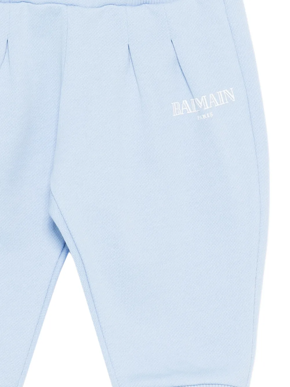 Balmain Kids Trainingsbroek met logoprint Blauw