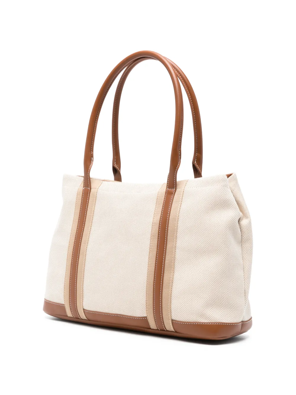 Love Moschino Heuptas met logoplakkaat Beige