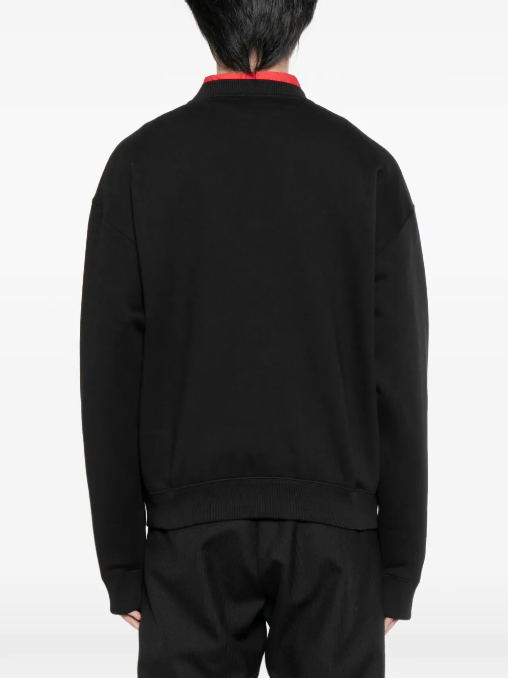 Jil Sander Sweater met logoprint Zwart