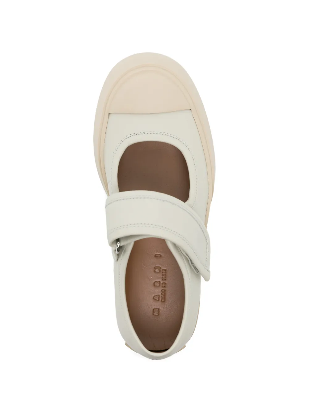 Marni Mary Jane sneakers Beige