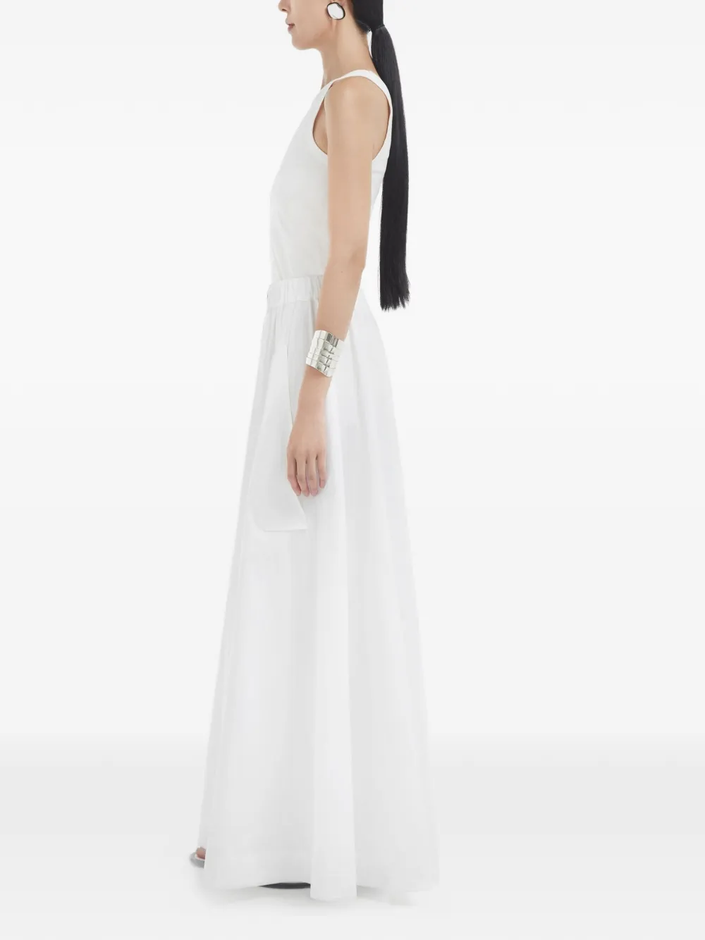  Co Collection Parachute Skirt - White 
