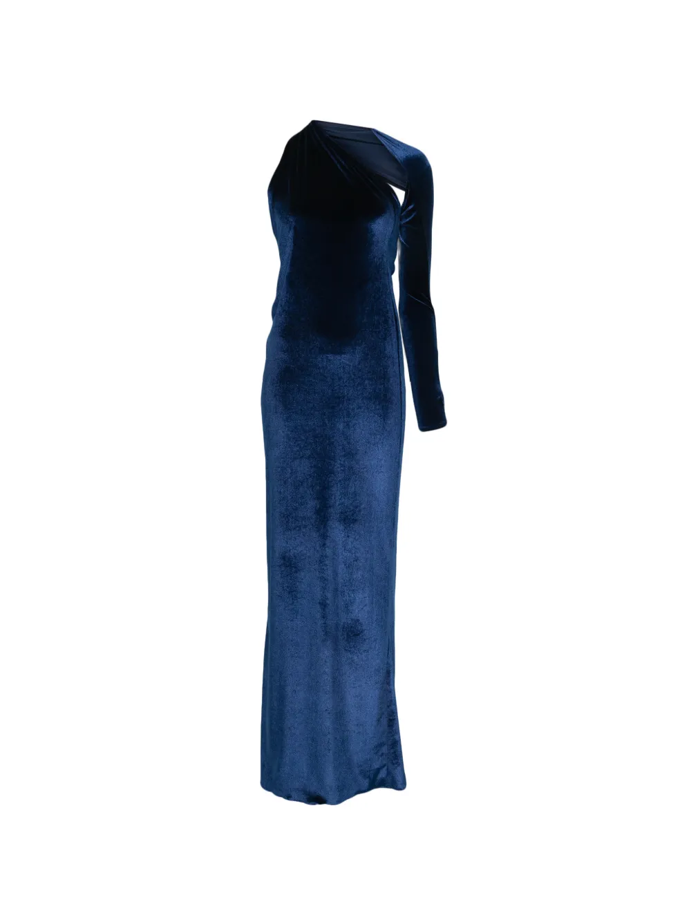 Atu Body Couture one-shoulder maxi dress - Blu