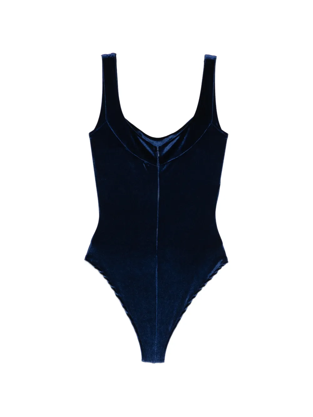 Atu Body Couture Body met diepe ronde hals Blauw