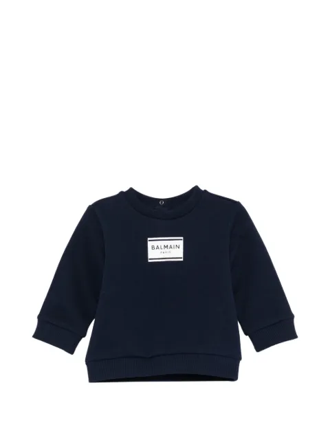 Balmain Kids top con logo