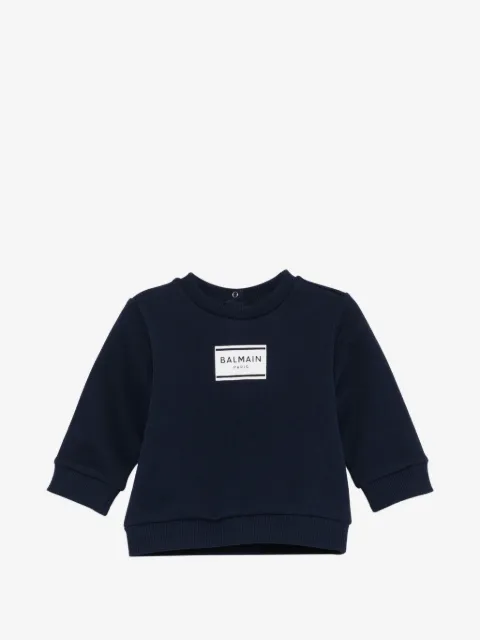 Balmain Kids top con logo