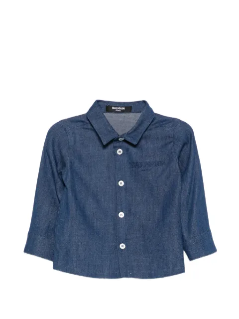 Balmain Kids buttoned shirt