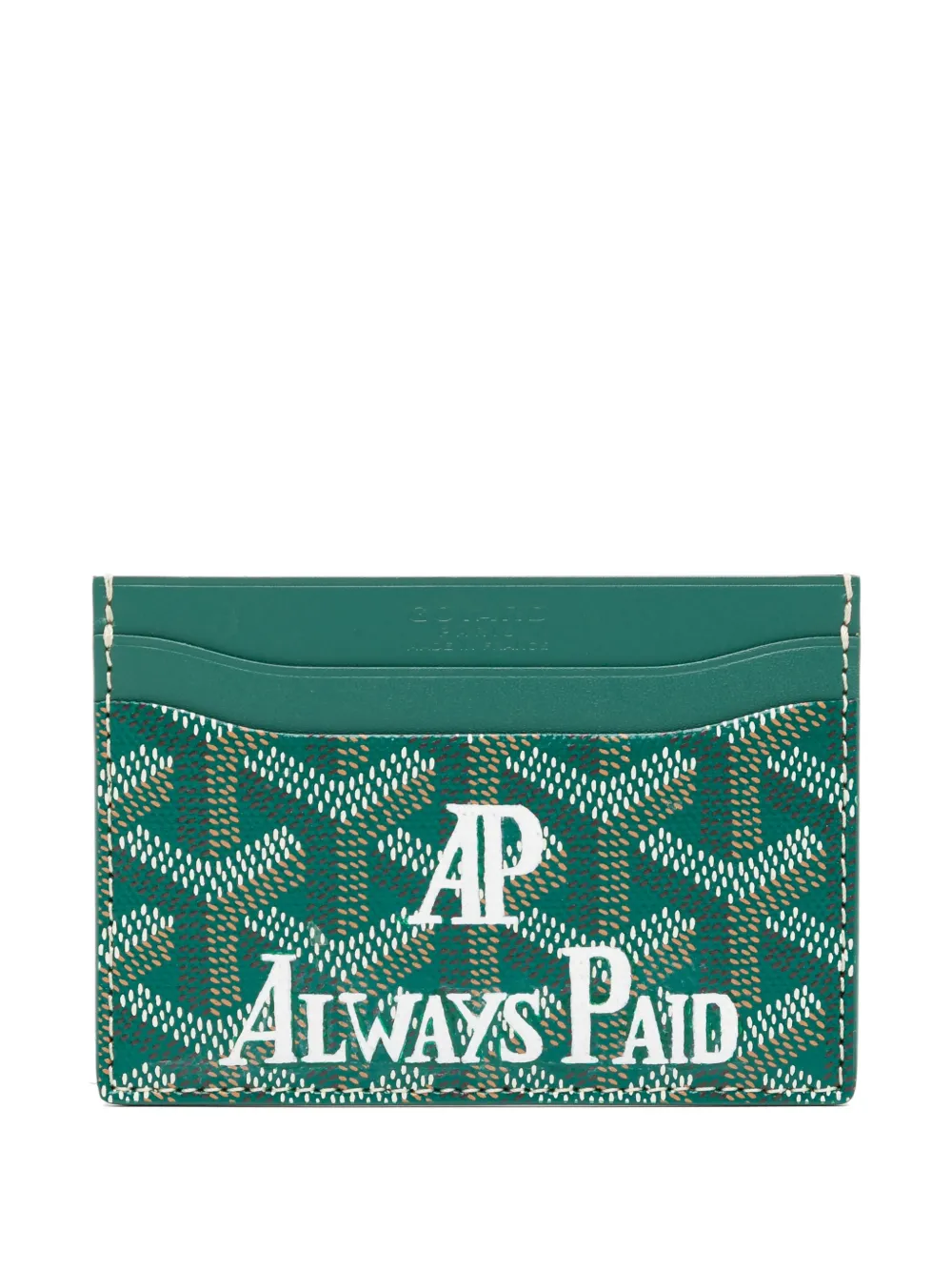Goyard Pre-Owned Portafoglio Saint-Sulpice cardholder - Verde
