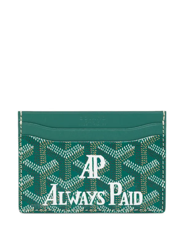 Goyard Pre-Owned Portafoglio Saint-Sulpice カードケース | グリーン 