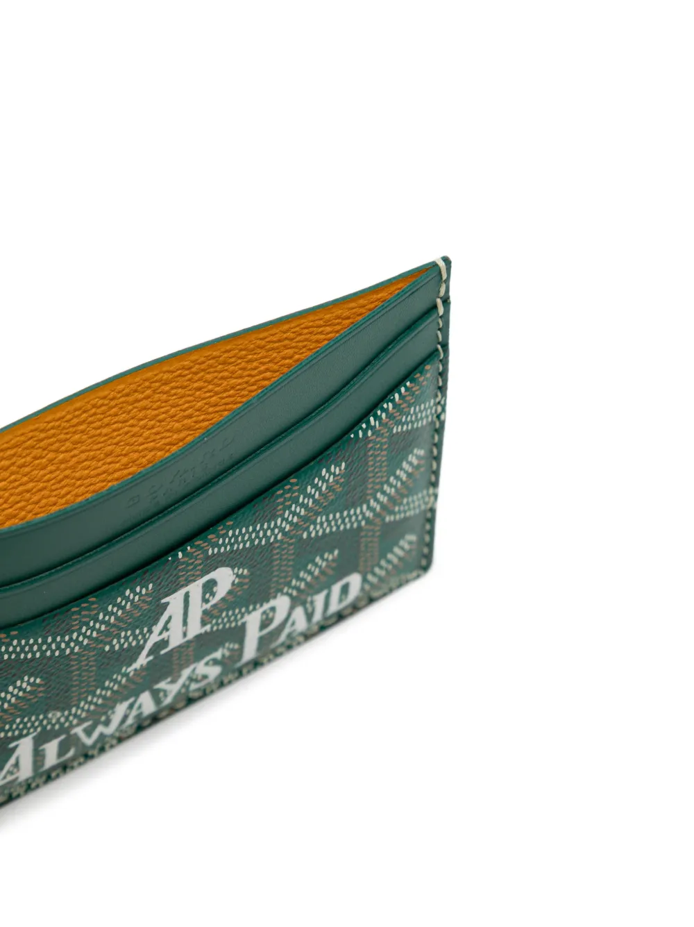 Goyard Pre-Owned Customized Saint-Suplice pasjeshouder Groen
