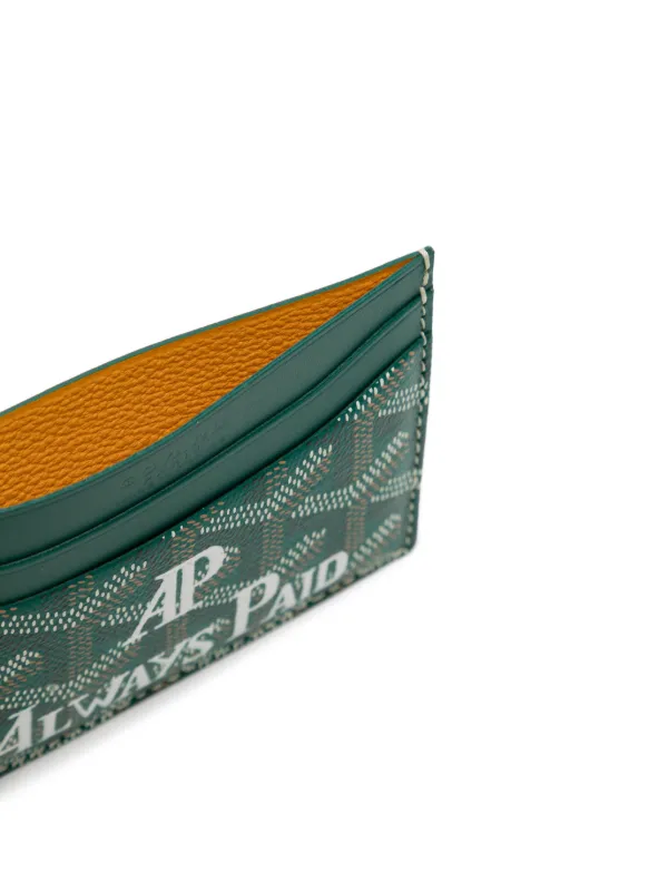 Goyard Pre-Owned Customised Saint-Suplice Cardholder | Green
