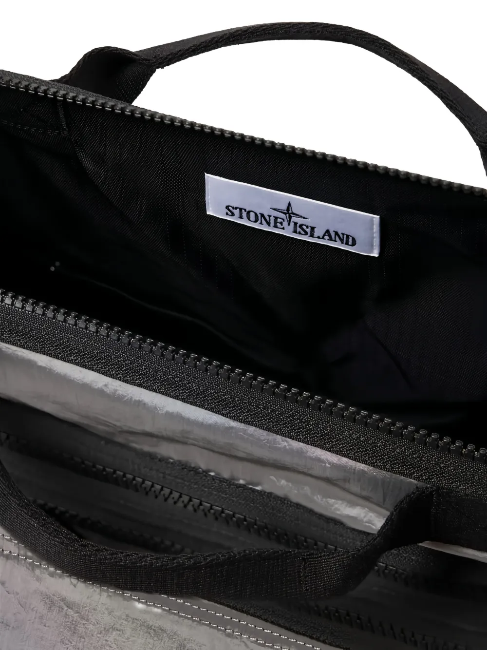 Stone Island Shopper met logopatch Grijs