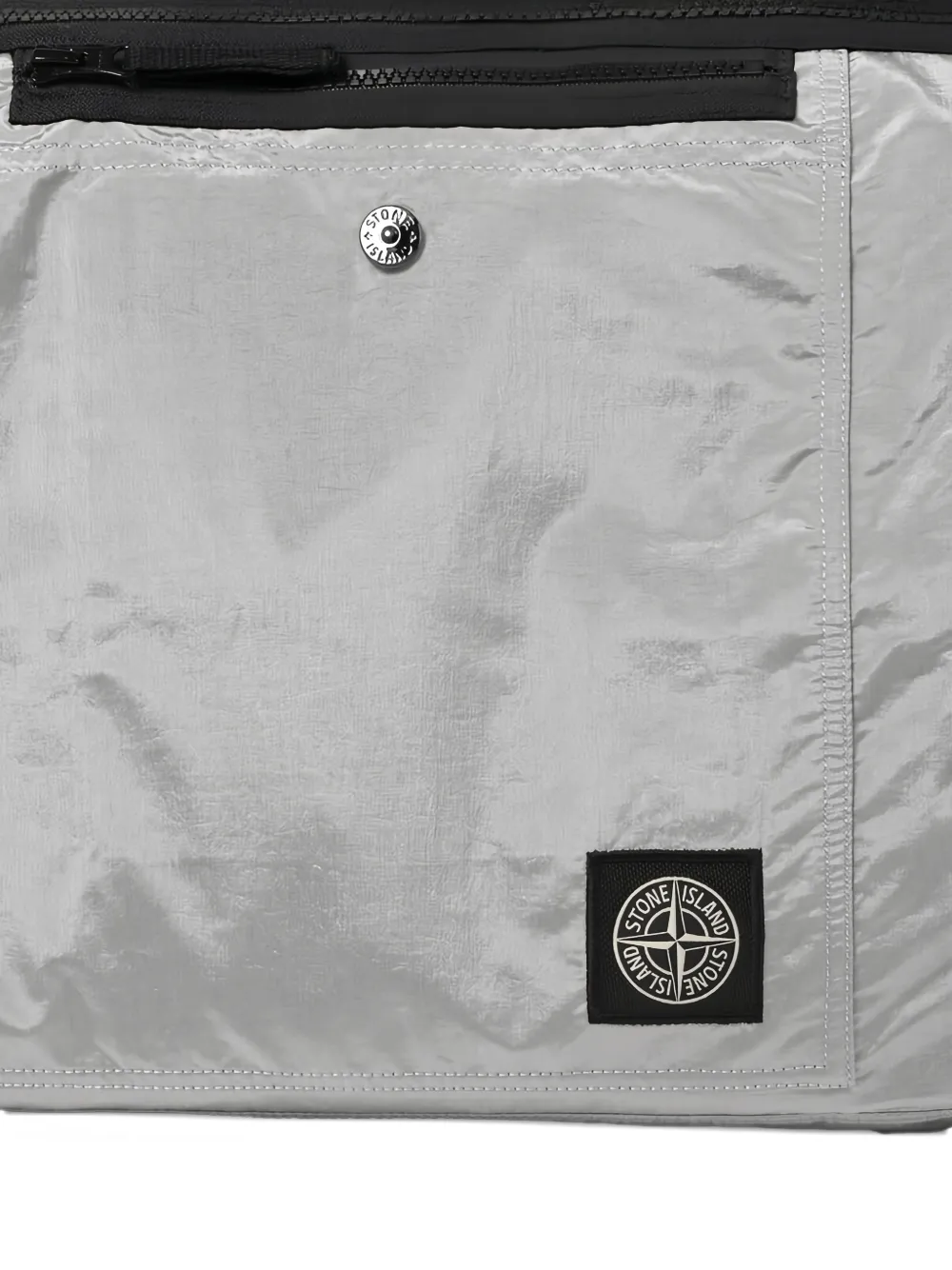 Stone Island Shopper met logopatch Grijs