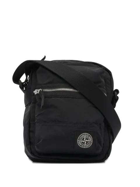 Stone Island zip messenger bag