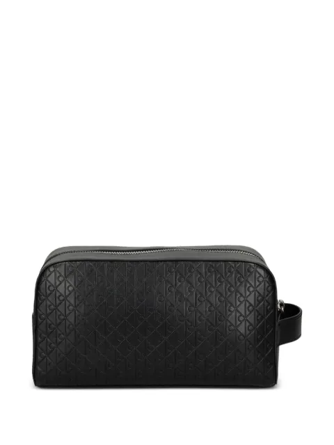 Calvin Klein neceser con motivo en relieve