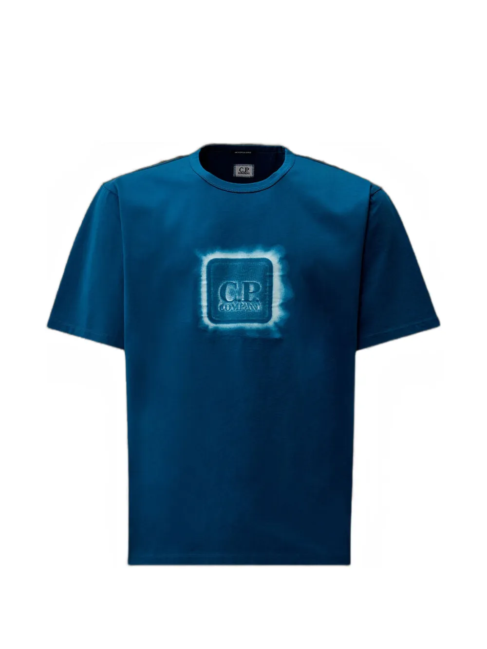 C.P. Company Metropolis Series mercerized jersey short-sleeve badge T-shirt