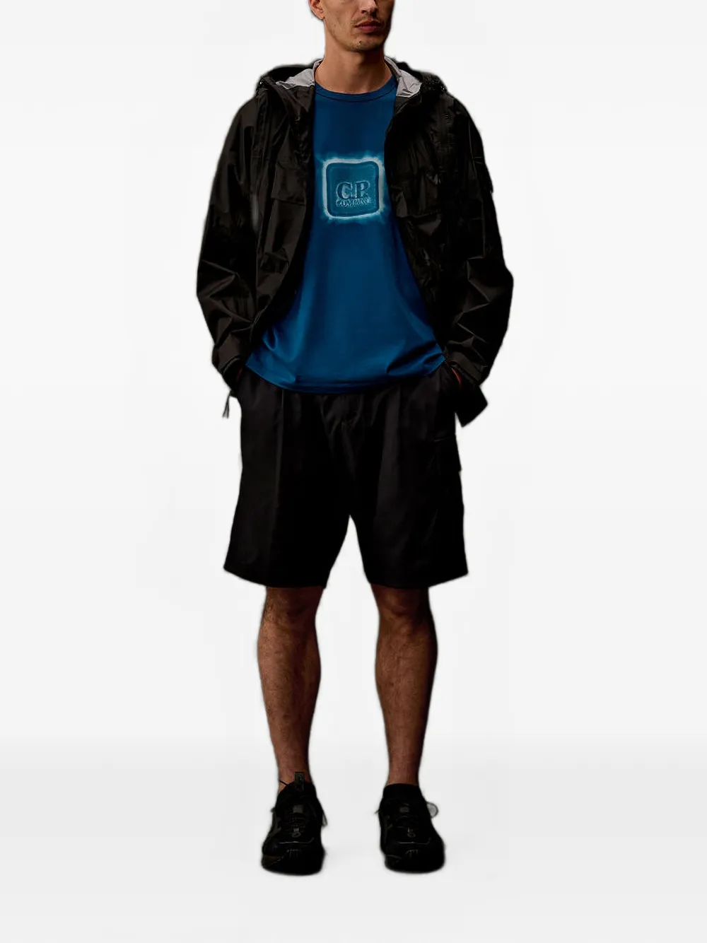 C.P. Company T-shirt met logo Blauw