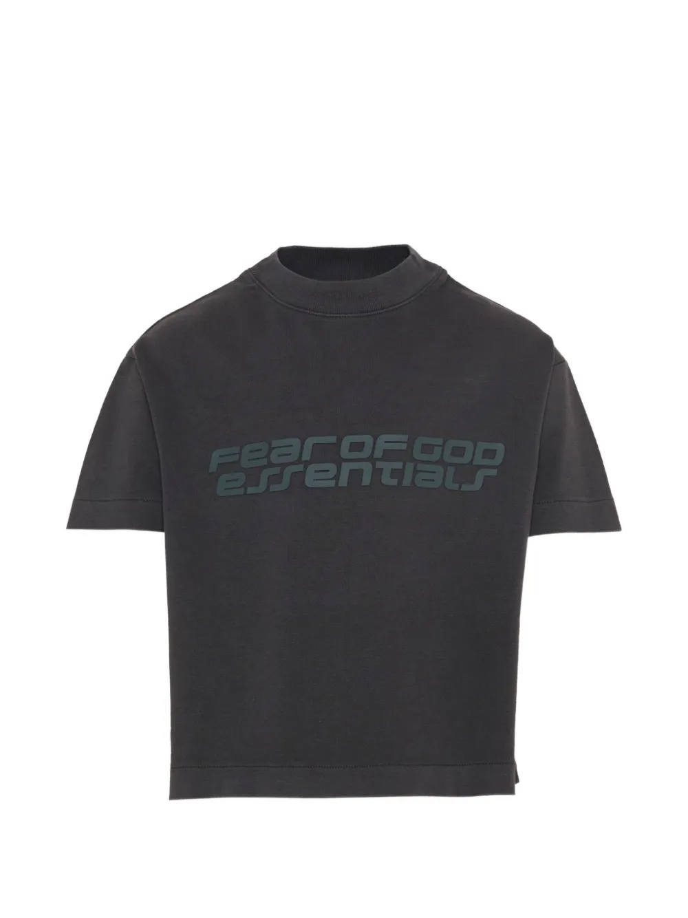 FEAR OF GOD ESSENTIALS KIDS short-sleeve graphic T-shirt - Nero