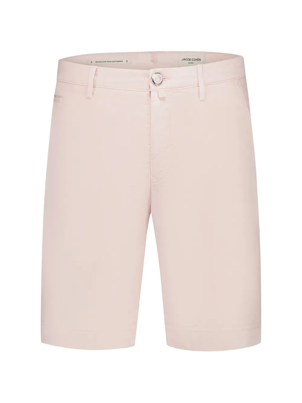 Jacob Cohën logo-patch shorts - Rosa