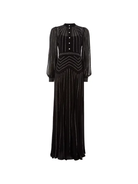 Temperley London Villanelle buttoned embellished maxi dress