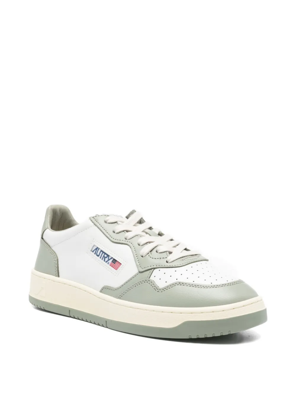Autry Medalist leren sneakers Wit