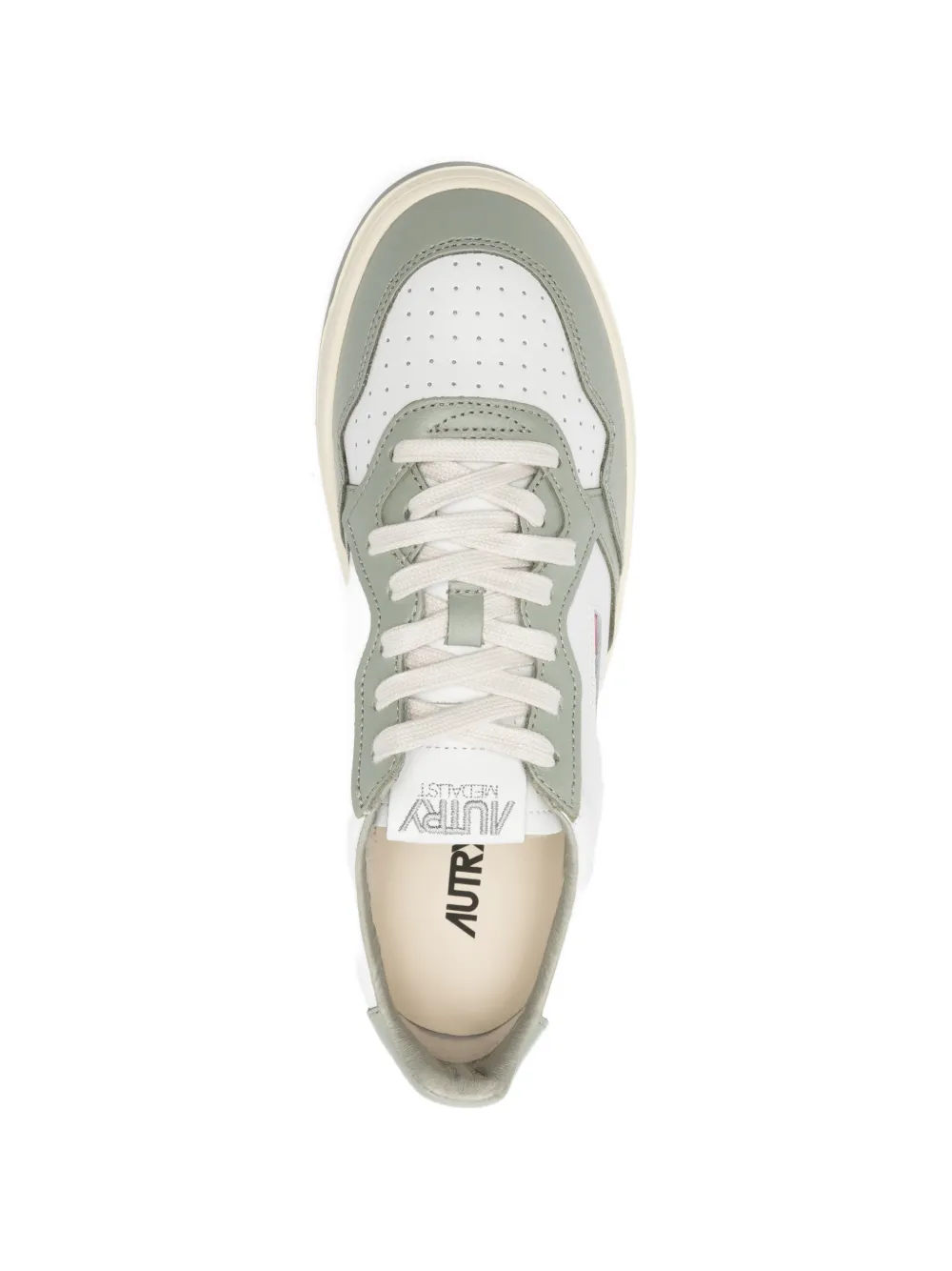 Autry Medalist leren sneakers Wit