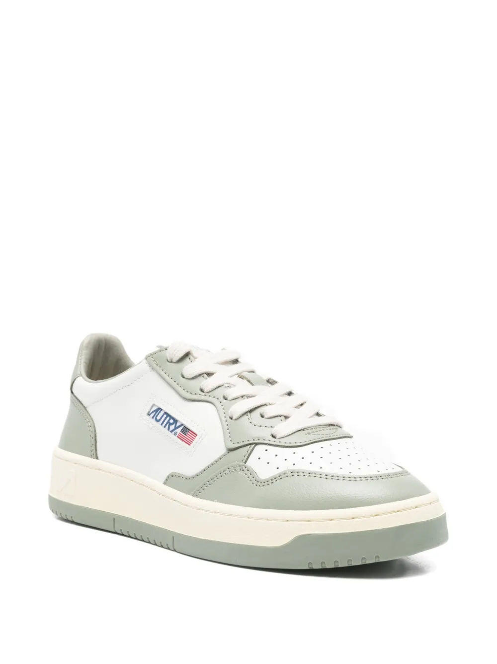 Autry Medalist leren sneakers Wit
