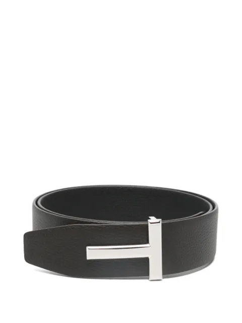 TOM FORD logo-buckle belt