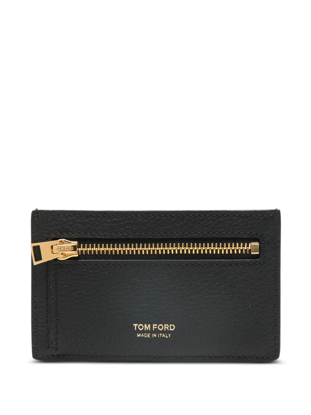 TOM FORD logo-print wallet - Nero