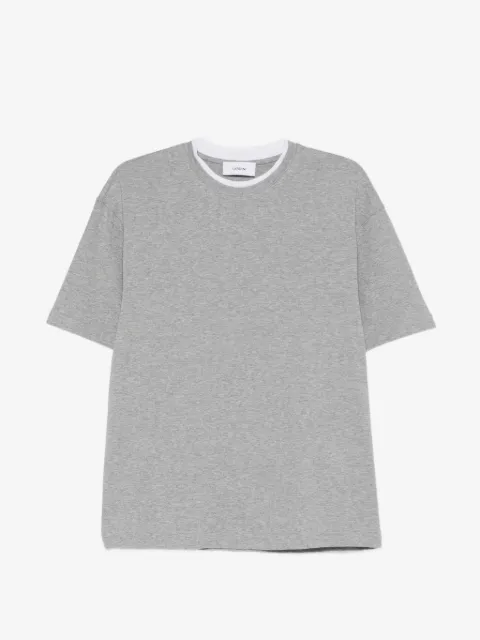 Lardini t-shirt à bords contrastants