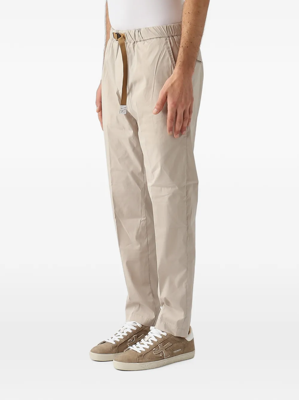 White Sand Broek met ceintuur Beige