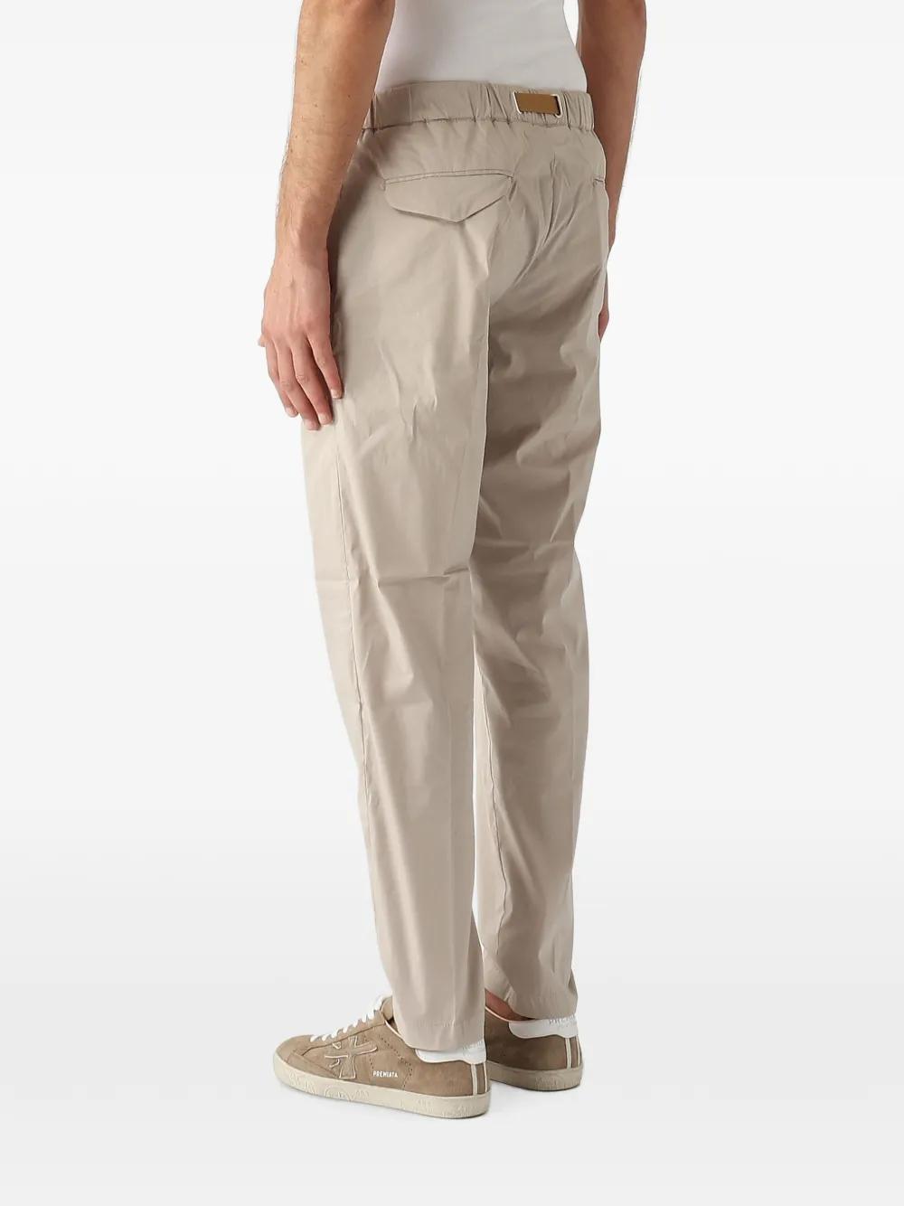 White Sand Broek met ceintuur Beige