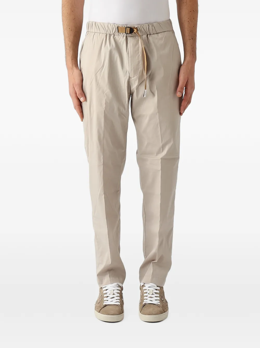 White Sand belted trousers - Toni neutri