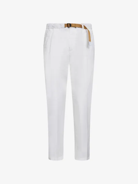 White Sand belted trousers
