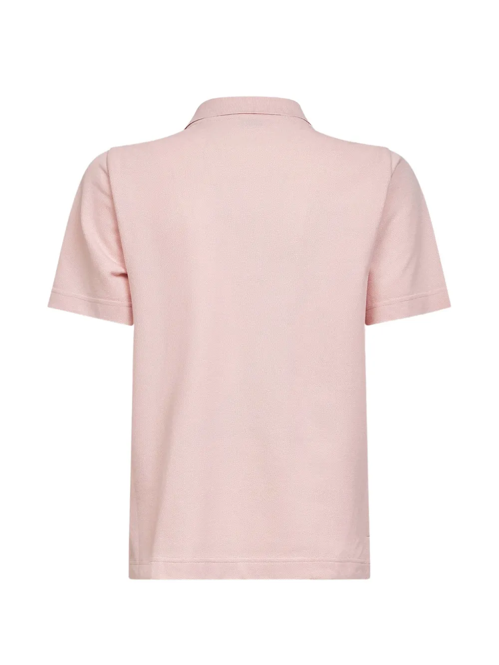 Burberry logo-embroidery polo top - Roze