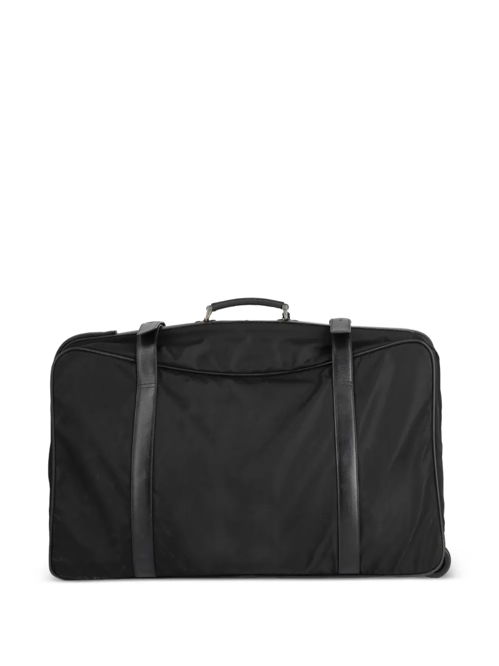 Prada Pre-Owned leather-trim luggage bag | Image 2