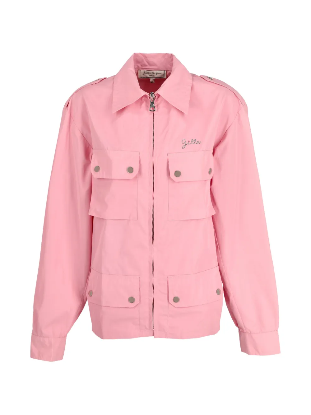 Gilles Dufour Dufour front-zip jacket - Rosa