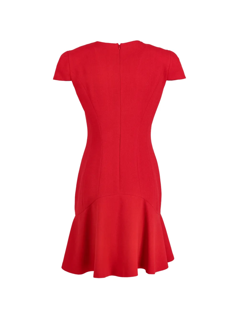 Alexander McQueen Pre-Owned short-sleeve mini dress - Rood