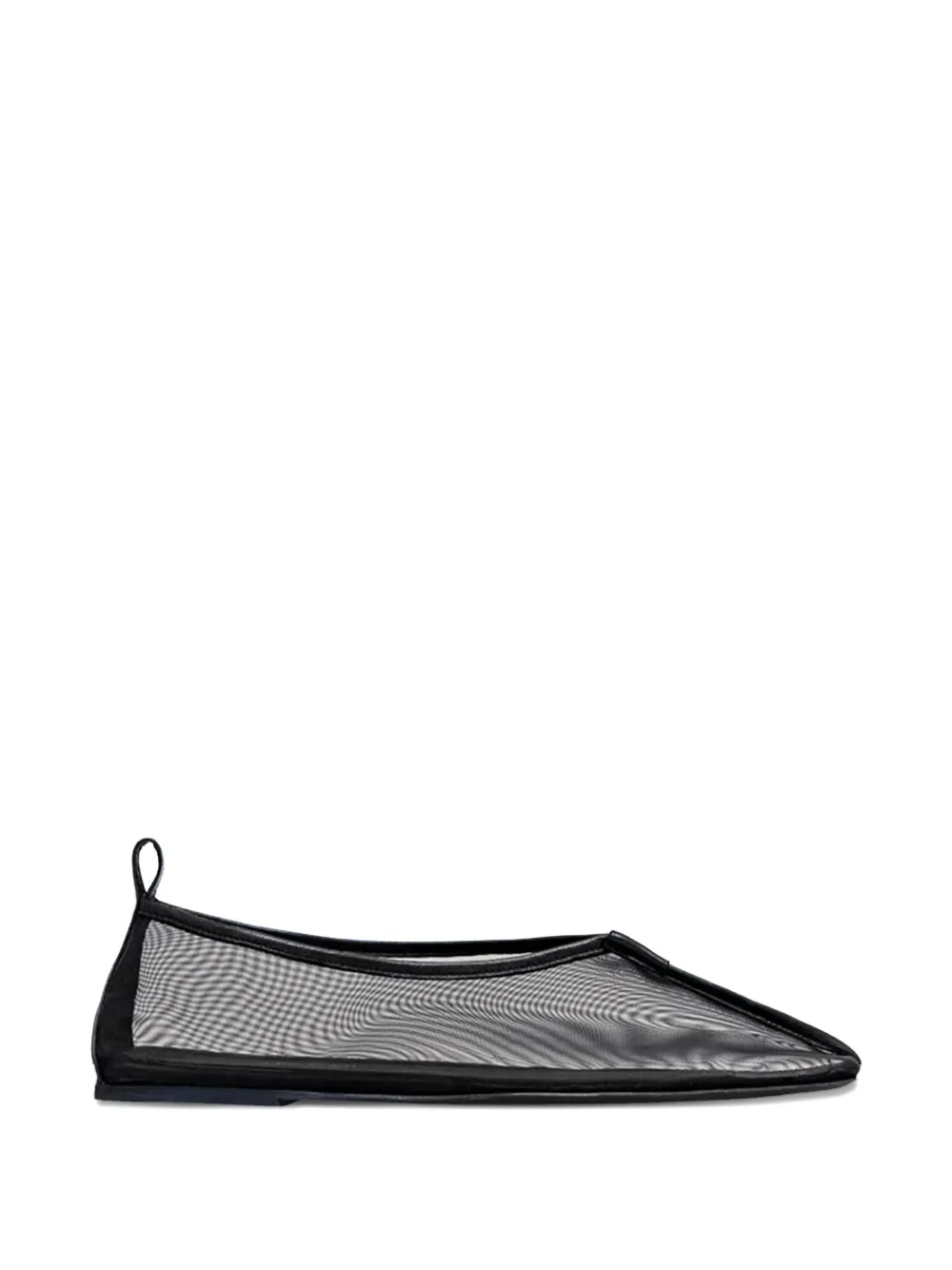 Vanda Novak Elin mesh ballet flats - Nero