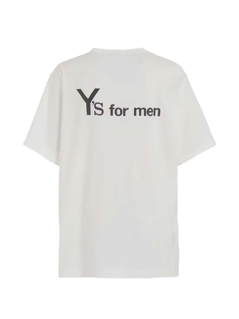 Y's T-shirt met logoprint Wit