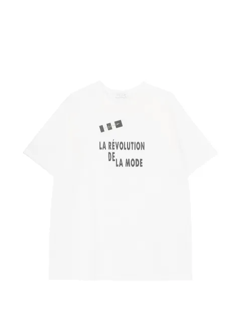 Yohji Yamamoto playera Combed Plain
