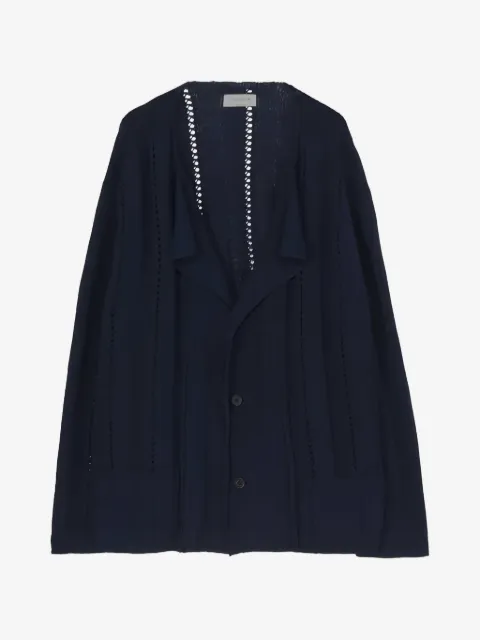 Yohji Yamamoto glesstickad kofta