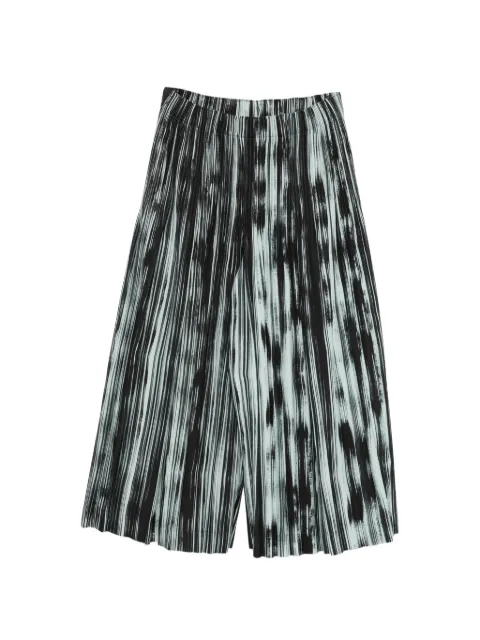 Homme Plissé Issey Miyake stripe-pattern pleated trousers