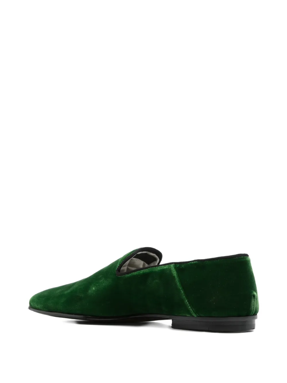TOM FORD Steven fluwelen loafers Groen