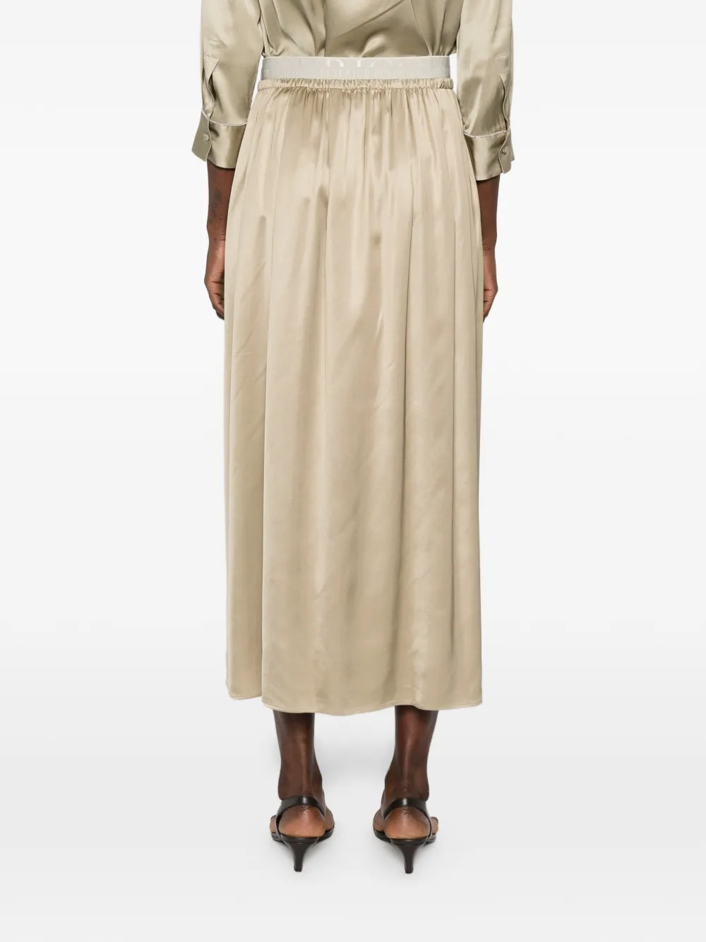 Peserico Rok met split Beige
