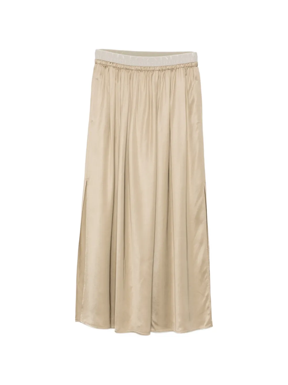 Peserico slit midi skirt - Toni neutri