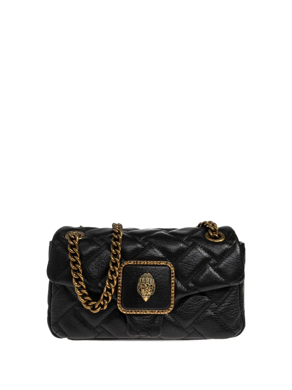 Kurt Geiger London Pimlico quilted chain mini shoulder bag - Nero