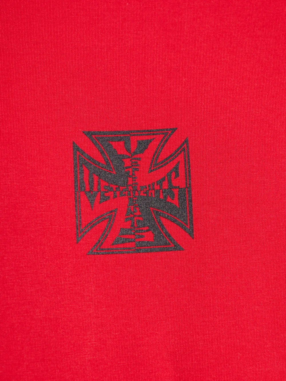 VETEMENTS T-shirt met grafische print Rood