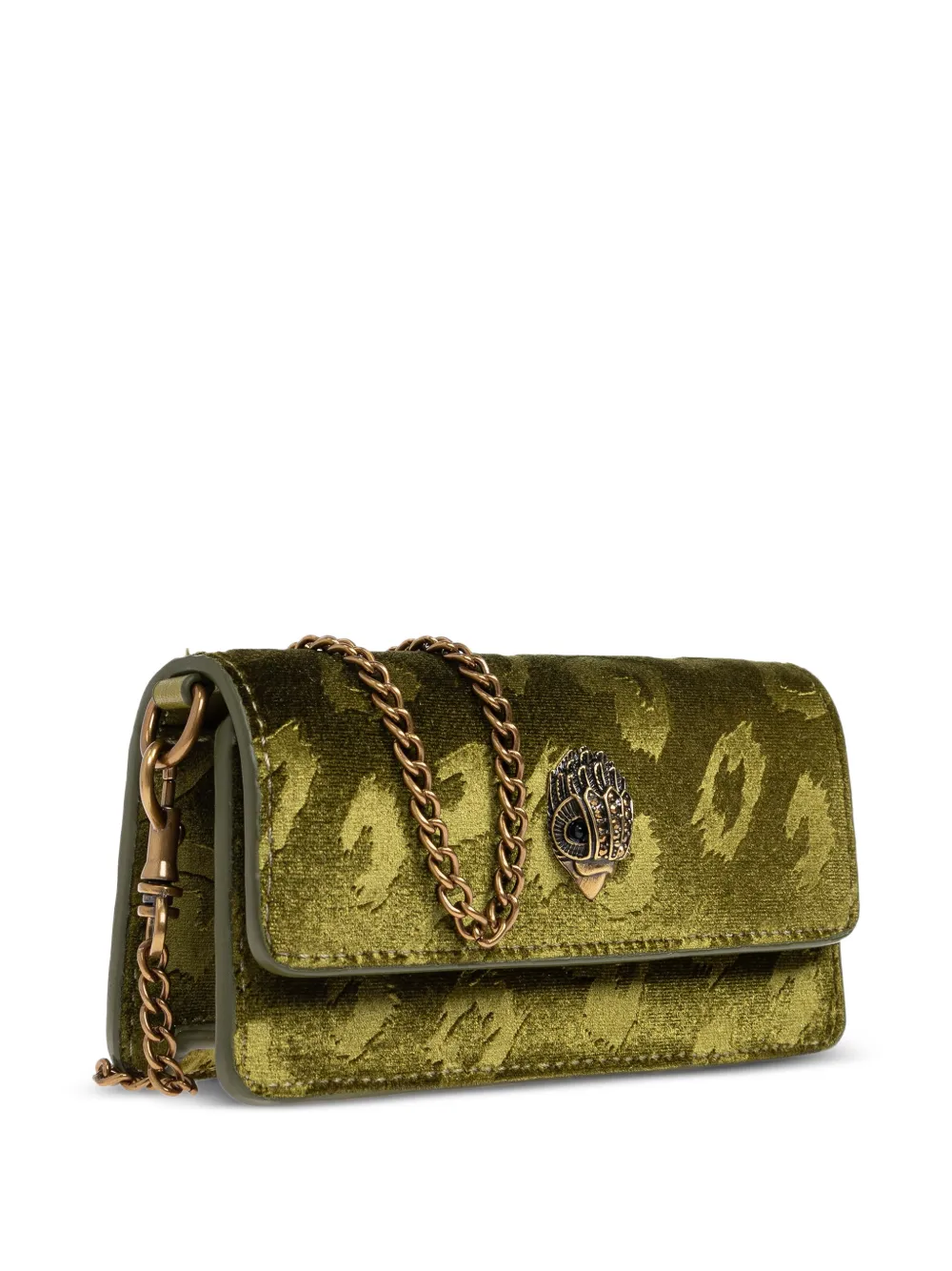  Kurt Geiger London Nano Drench Long Shoreditch Shoulder Bag - Green 